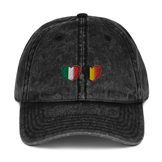 Italians in Belgium - Vintage Cap (Embroidered)