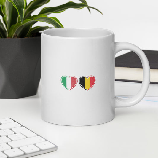 Italy x Belgium mug